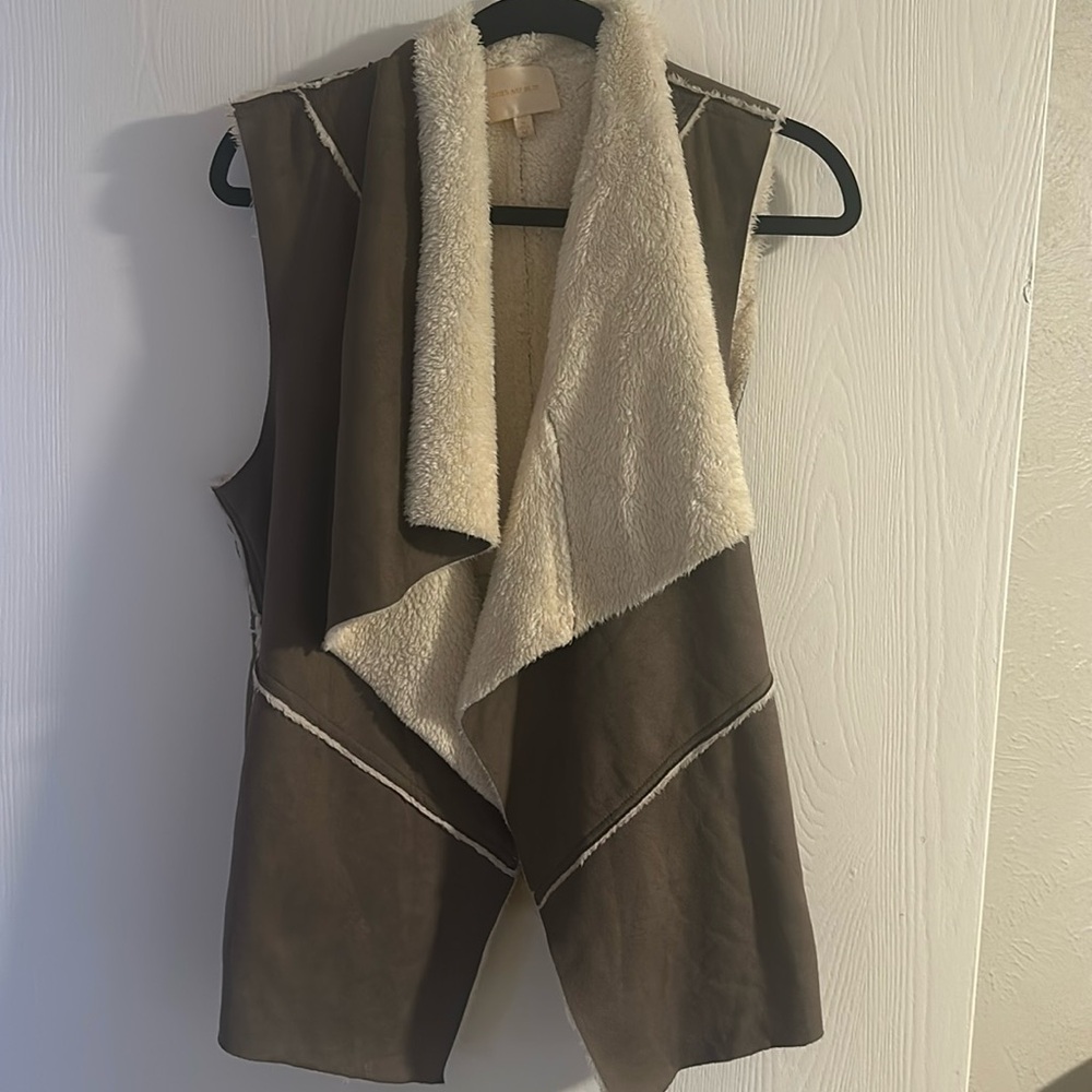 Skies are Blue Suede Vest